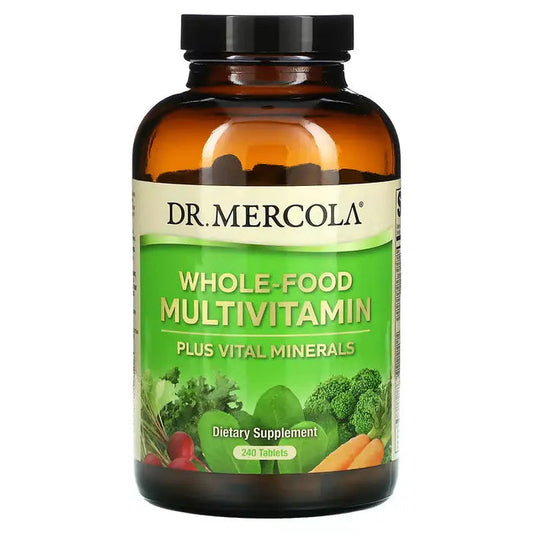 Dr Mercola WholeFood Multivitamin Plus | 240 Tablets