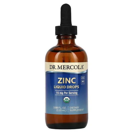 Dr Mercola Zinc Liquid Drops | 115ml