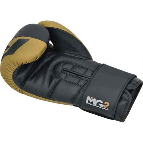 RDX F4 Boxing Sparring Gloves Hook & Loop Black Gold