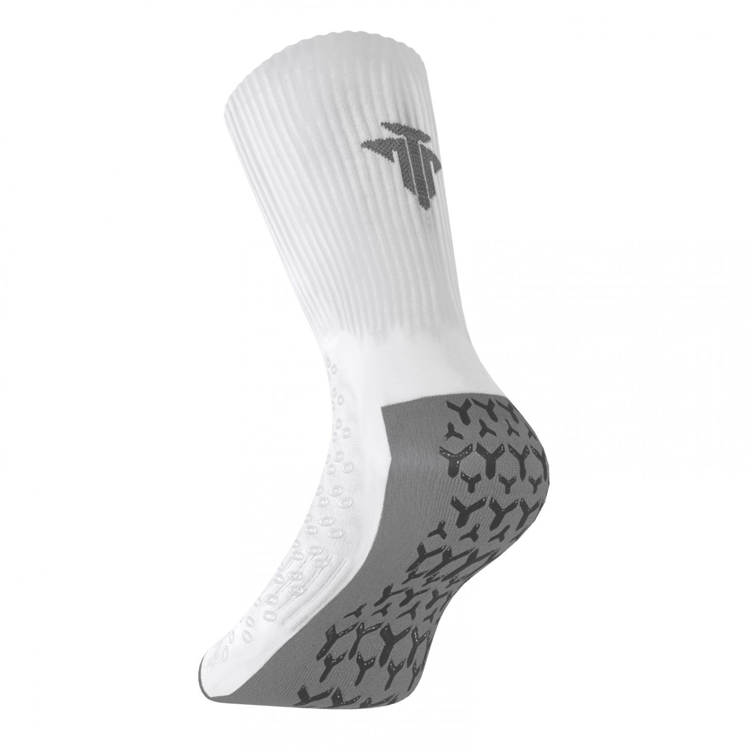 360° Performance Grip Socks White